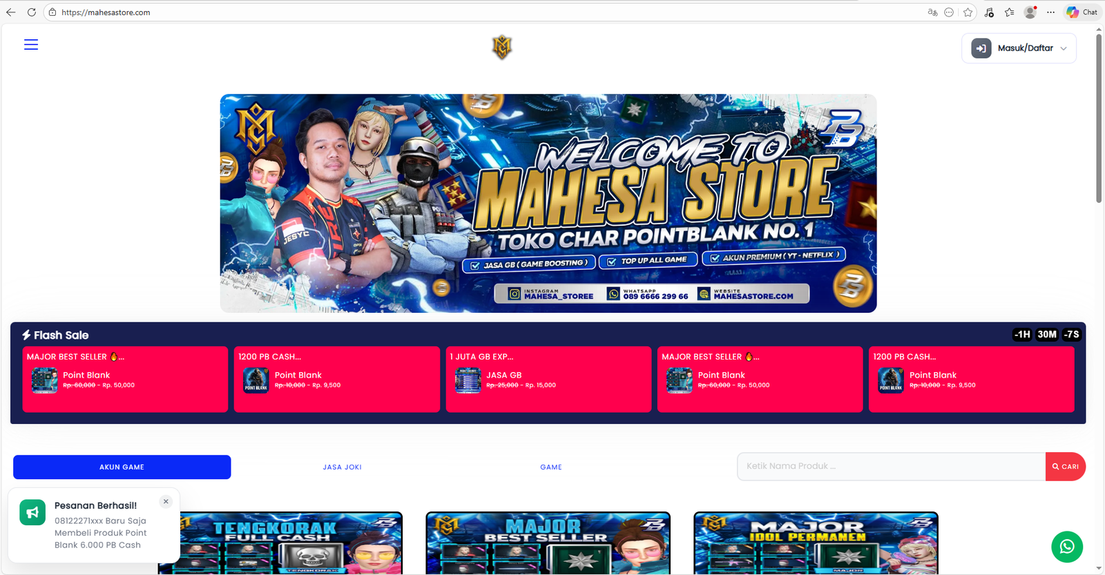MAHESA STORE